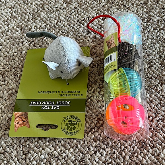 Cat toy (mouse and balls) - Picture 1 of 4